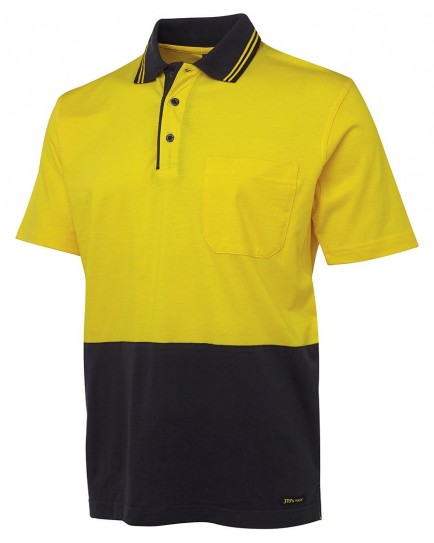 JBS WEAR Hi Vis S/S Cotton Polo